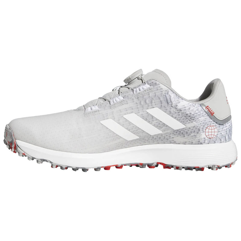 adidas S2G Waterproof Spikeless BOA Shoes - Grey Two/White/Grey Three