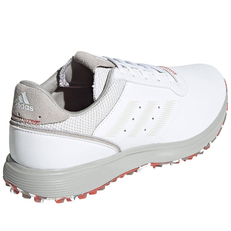 White leather shoes adidas on sale