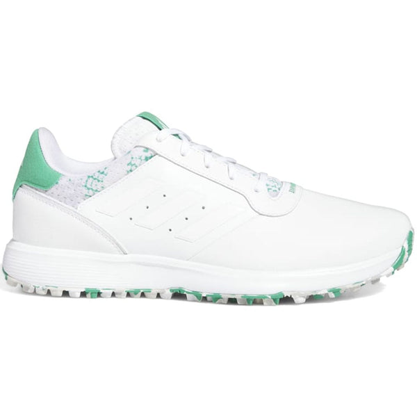 adidas S2G Spikeless Waterproof Leather 23 Shoes - FTWR White/Grey One/Court Green