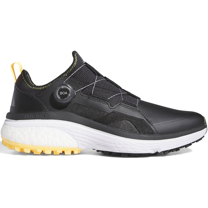 adidas Solarmotion Spikeless Waterproof BOA Shoes - Core Black/Dark Silver Metalic/Solar Gold