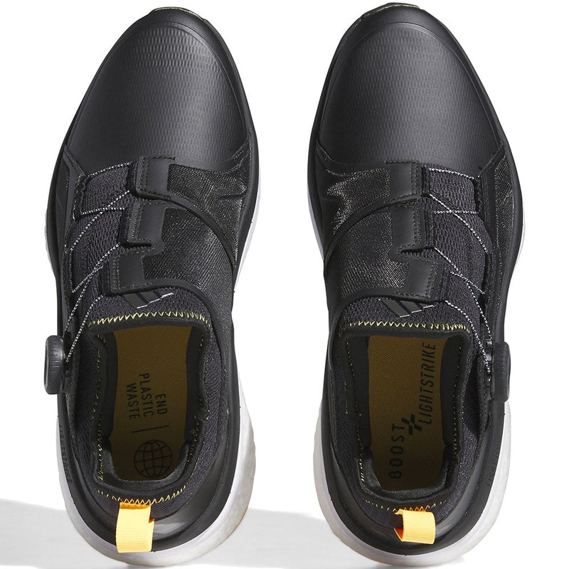 adidas Solarmotion Spikeless Waterproof BOA Shoes - Core Black/Dark Silver Metalic/Solar Gold