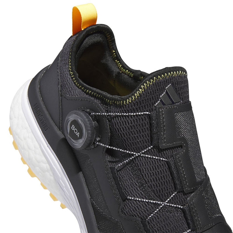 adidas Solarmotion Spikeless Waterproof BOA Shoes - Core Black/Dark Silver Metalic/Solar Gold