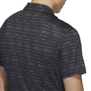 adidas Stripe Zip Polo Shirt - Black/Hemp
