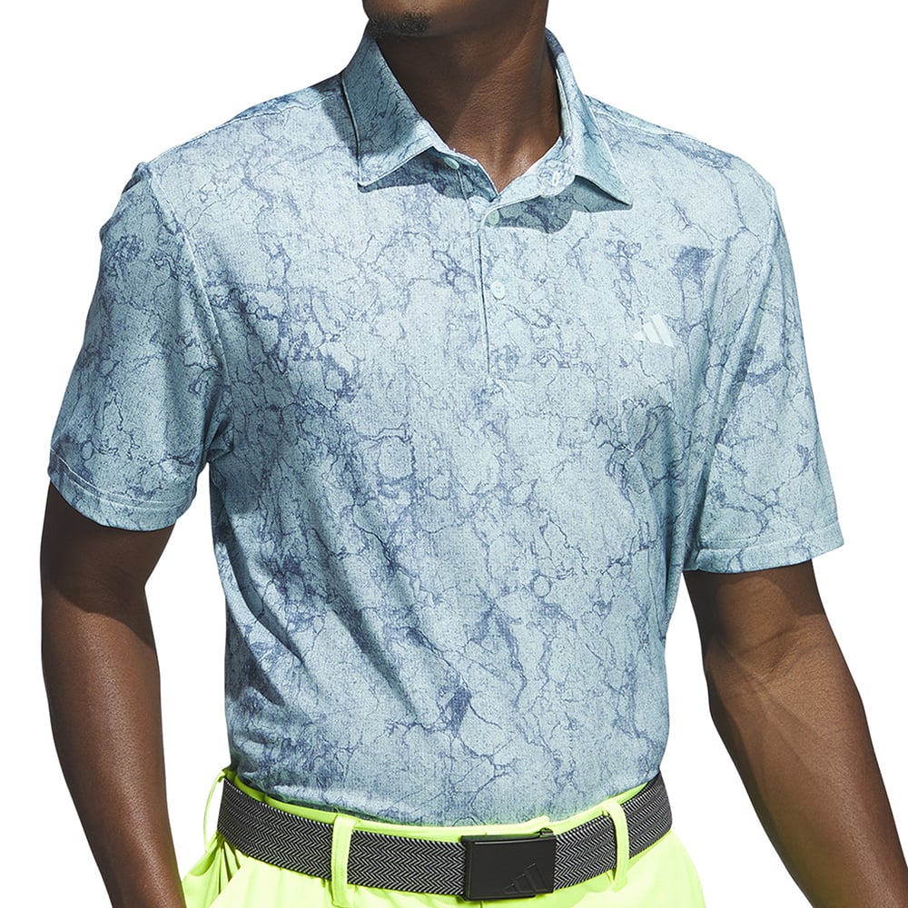 adidas Sun Energy Golf Polo Shirt - Blue adidas Sun Energy Golf Polo Shirt - Blue