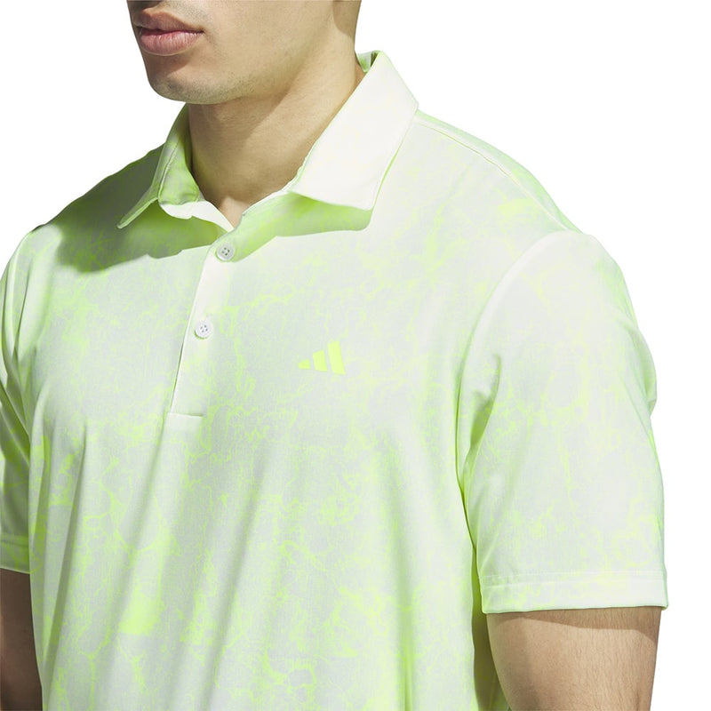 Lime green sales adidas golf shirt