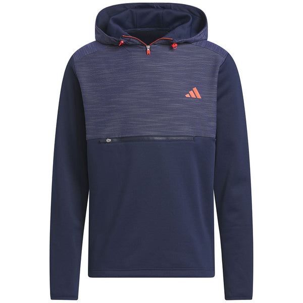 adidas Hooded Texture Anorak - Collegiate Navy