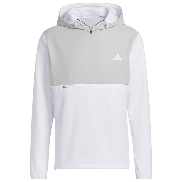 adidas Hooded Texture Anorak - White