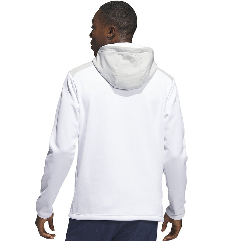 adidas Hooded Texture Anorak - White