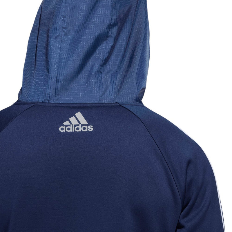 adidas Three Stripe COLD.RDY Hoodie - Collegiate Navy