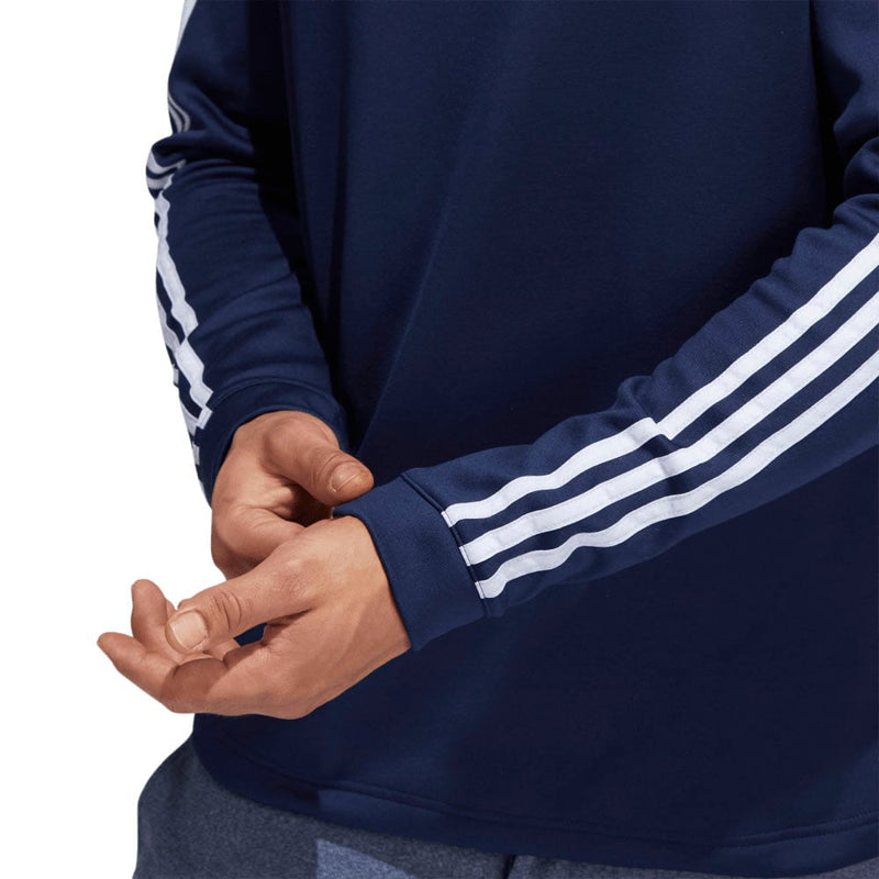 adidas Three Stripe COLD.RDY Hoodie - Collegiate Navy