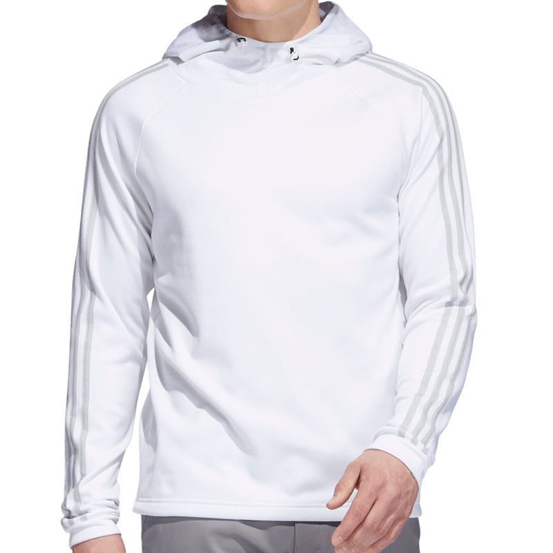 adidas Three Stripe COLD.RDY Hoodie - White