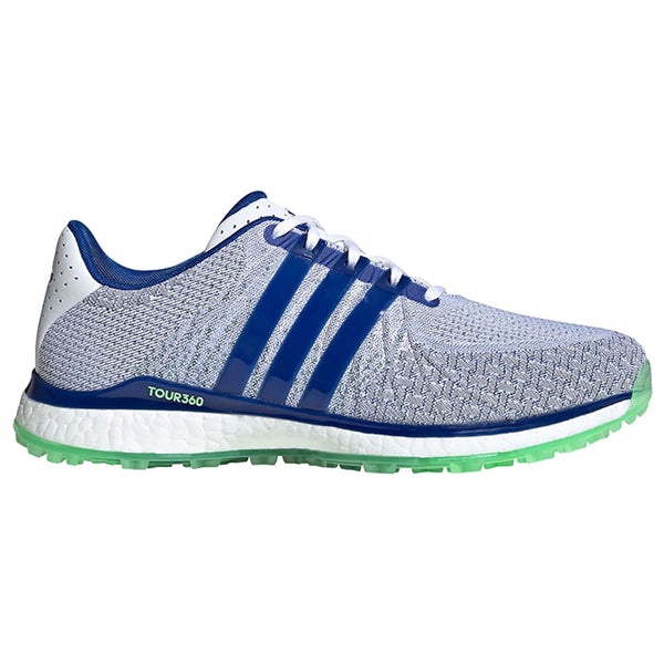 adidas Tour360 XT SL Textile Spikeless Shoes - White/Team Royal/Glory Mint
