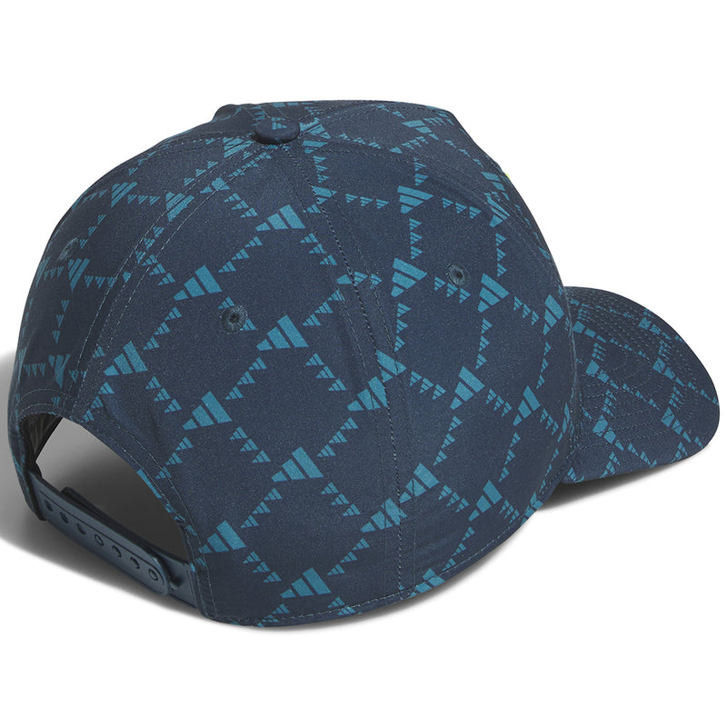 adidas Tour 3 Stripe Print Cap - Arctic Night