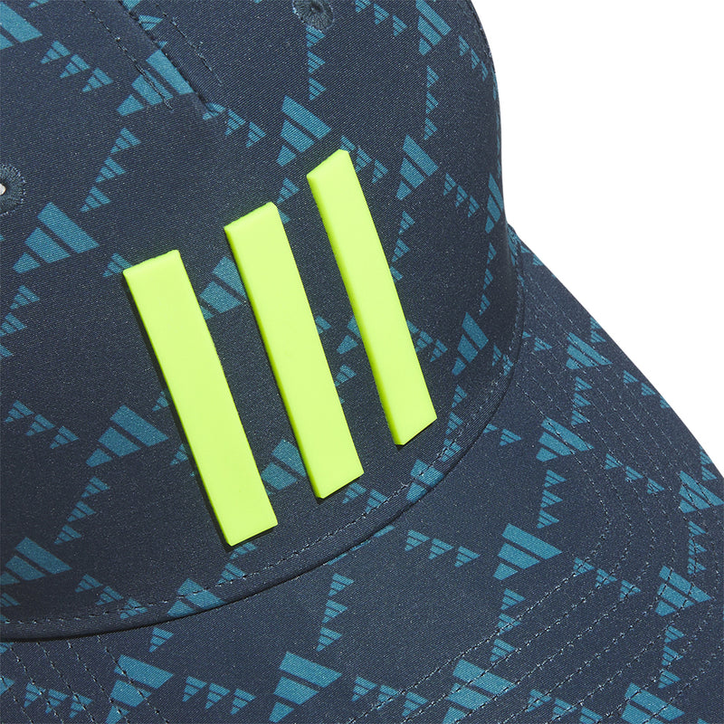 adidas Tour 3 Stripe Print Cap - Arctic Night