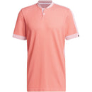 adidas Tour Textured Primeknit Polo Shirt - Preloved Red/White