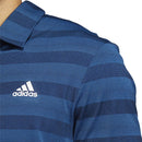 adidas Two Colour Stripe Primegreen Polo Shirt - Crew Navy/Blue Rush
