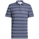 adidas Two Colour Stripe Primegreen Polo Shirt - Crew Navy/White