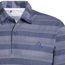 adidas Two Colour Stripe Primegreen Polo Shirt - Crew Navy/White