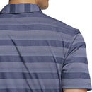 adidas Two Colour Stripe Primegreen Polo Shirt - Crew Navy/White