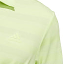 adidas Two Colour Stripe Primegreen Polo Shirt - Pulse Lime/White