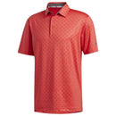 adidas Ultimate365 Badge Of Sport Polo Shirt - Coral/Grey Five