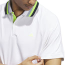 adidas Ultimate365 Heat Polo Shirt - White/Green/Blue