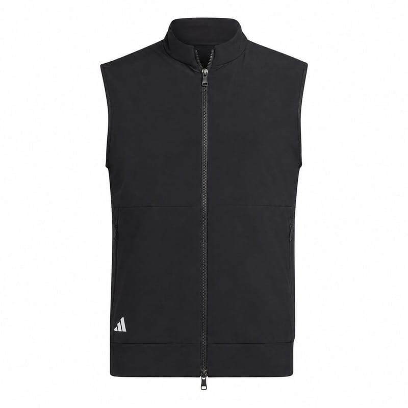 adidas Ultimate365 Tour Full Zip Vest - Black