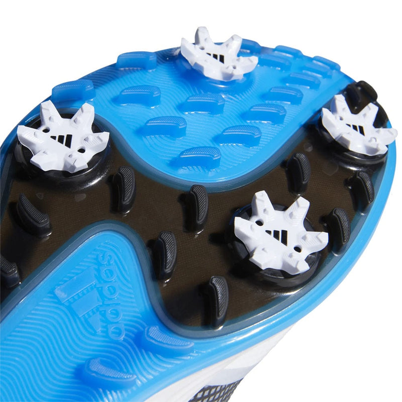 adidas ZG21 Spiked Shoes - White/Blue Rush/Core Black