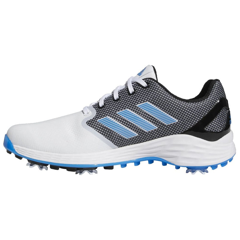 adidas ZG21 Spiked Shoes - White/Blue Rush/Core Black