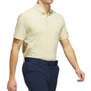 adidas Go-To Printed Polo Shirt - Powder Yellow/Wonder Silver