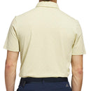 adidas Go-To Printed Polo Shirt - Powder Yellow/Wonder Silver