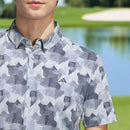 adidas Go-To Printed Polo Shirt - Wonder Blue/Collegiate Navy