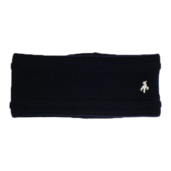 Green Lamb Irene Fleece Lined Headband - Black