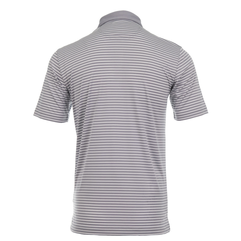 Greg Norman Bar Stripe Polo Shirt - Sterling Grey