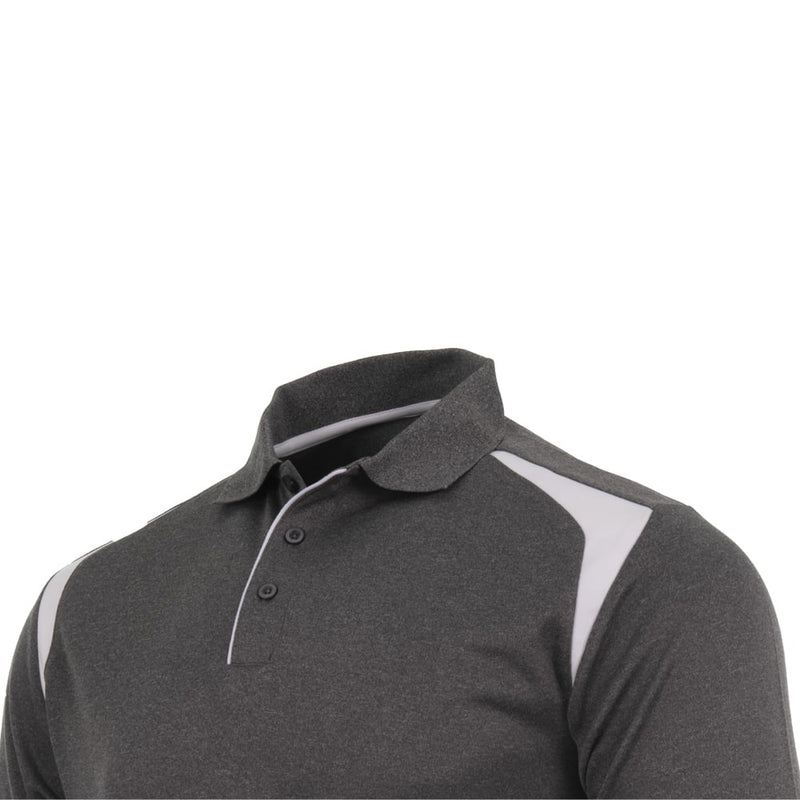 ProQuip Technical Panel Golf Polo Shirt - Grey