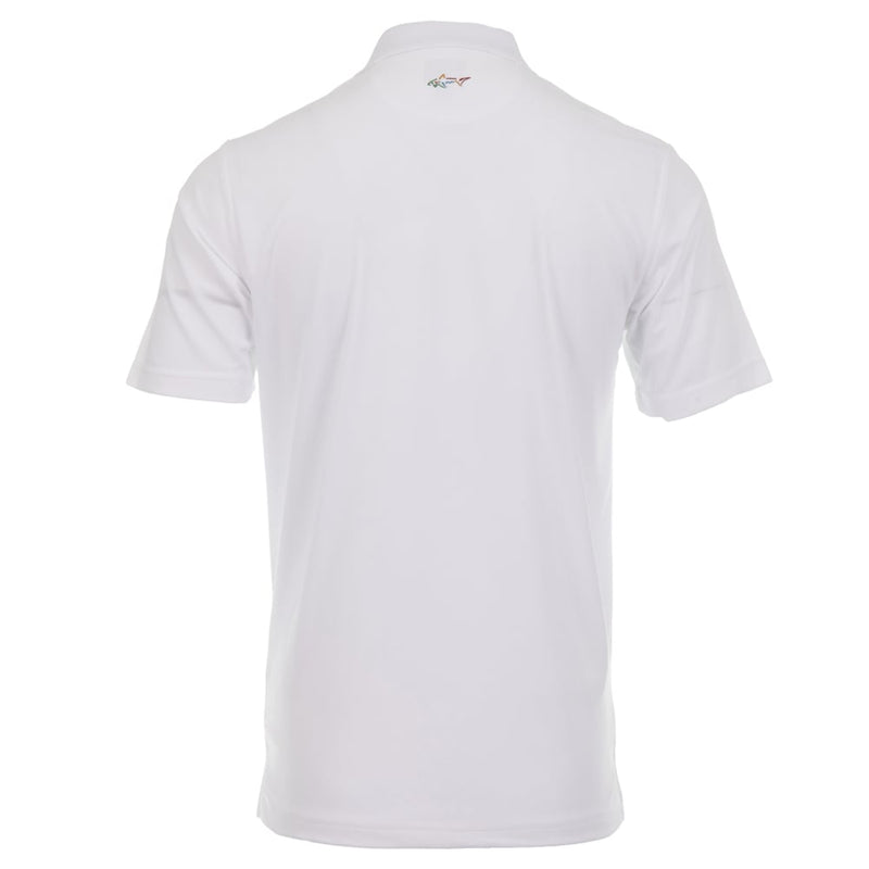 Greg Norman By ProQuip Performance Micro Pique Polo Shirt - White