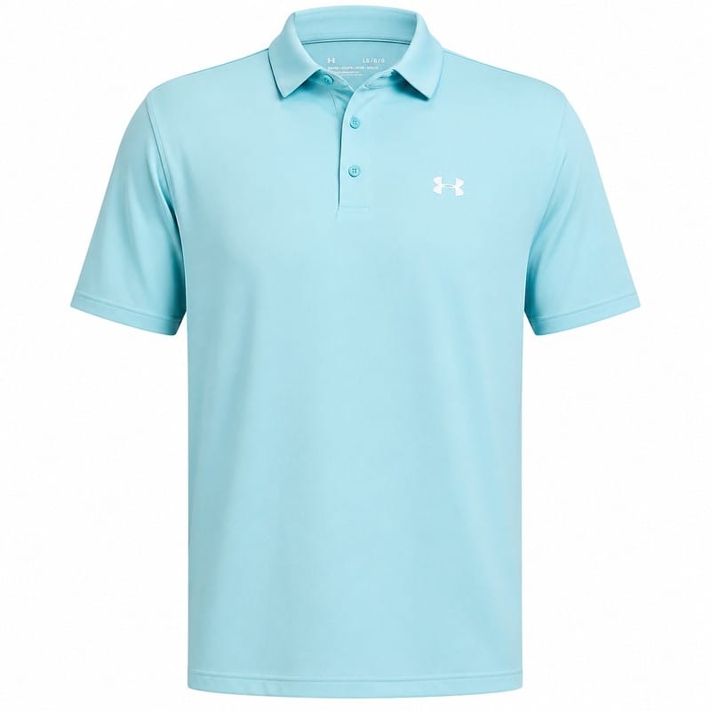 Under Armour T2G Pique Polo Shirt - Blue Haze/White