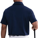 Nike Dri-Fit Velocity Solid Polo Shirt - College Navy/White