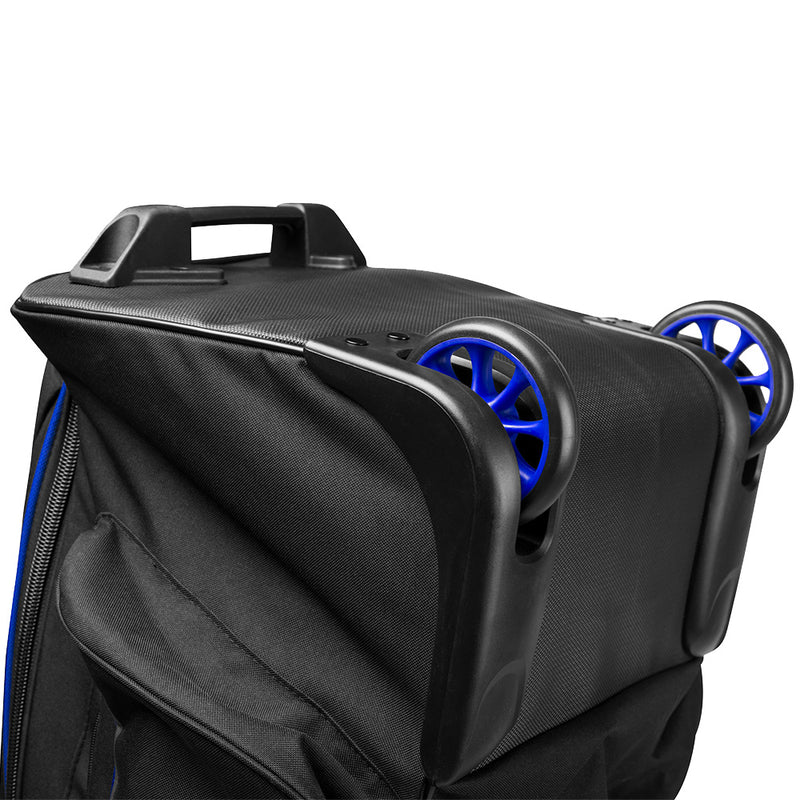 Bag Boy T-10 Hard Top Wheeled Travel Cover - Black/Royal Blue