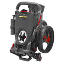 Bag Boy Compact 3-Wheel Push Trolley - Silver/Black