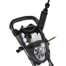 Bag Boy Compact 3-Wheel Push Trolley - Silver/Black
