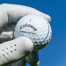 Callaway Chrome Tour Triple Diamond Triple Track Golf Balls - White - 12 Pack