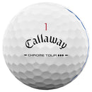 Callaway Chrome Tour Triple Diamond Triple Track Golf Balls - White - 12 Pack