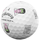 Callaway Chrome Tour 26 Truvis Golf Balls - Halloween White (Dozen)