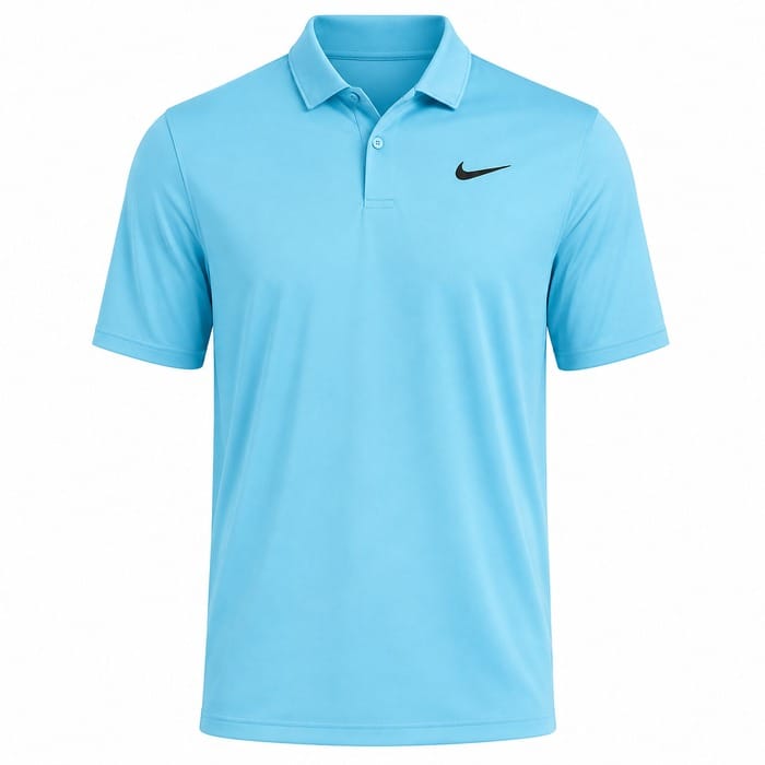 Nike Dri-Fit Velocity Polo Shirt - Baltic Blue/Black