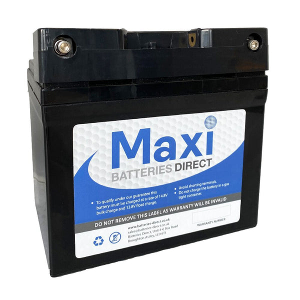 Maxi Power 36 Hole Golf Battery 12v x 33Ah - PowaKaddy Compatible