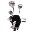 Ben Sayers 9-Piece Stand Bag Package Set - Steel