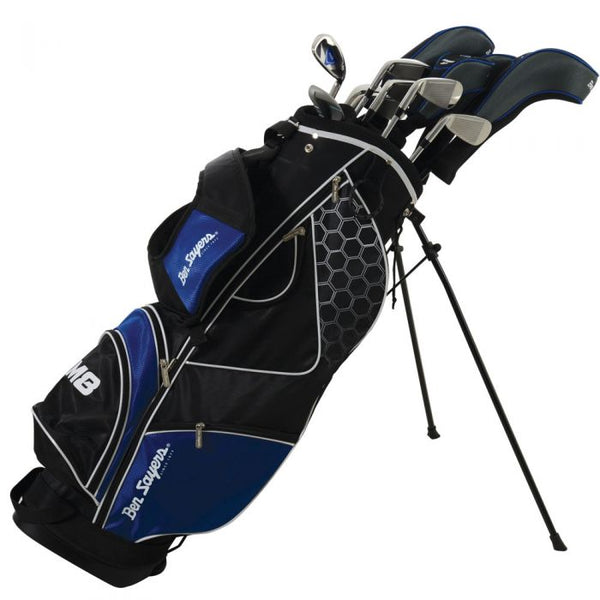 Ben Sayers M8 One Length Stand Bag Package Set Blue - Steel