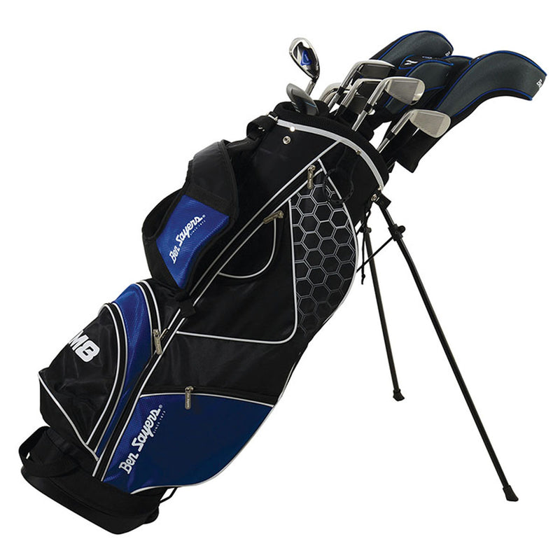 Ben Sayers M8 13-Piece Stand Bag Package Set - Blue - Graphite