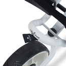 Big Max Autofold X 3-Wheel Push Trolley - White/Cobalt